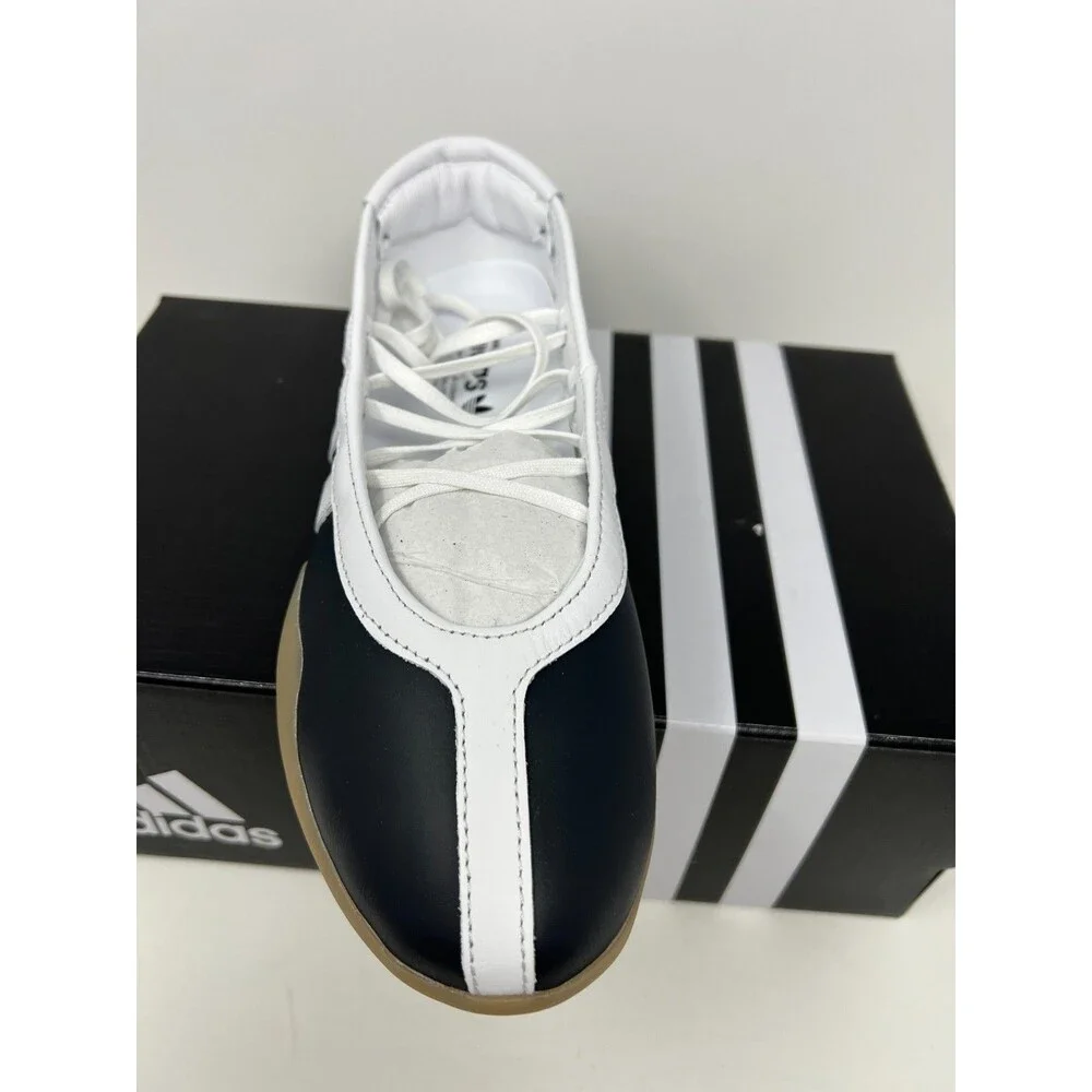 adidas Taekwondo Mei Ballet Black White Shoes Womens Size 8.5 JR7031 - Picture 3 of 9